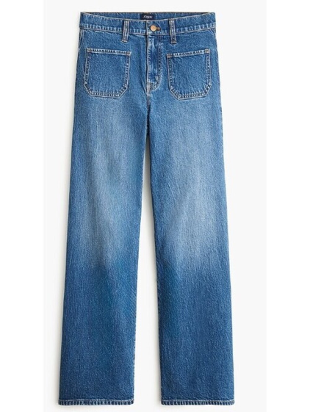 J.Crew Full Length Wide Leg Jeans - Women's 32 Tall NWOT